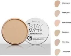 Rimmel London Stay Matte Pressed Powder - 001 Transparent - Powder 33 Rimmel London Stay Matte Pressed Powder - 001 Transparent - Powder -Make-up Mode Goedkope Winkel 1200x949