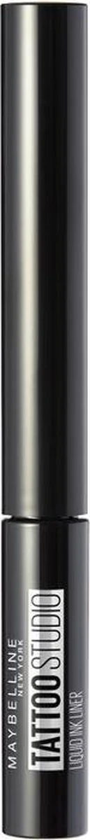 Maybelline New York Tattoo Studio Tattoo Liner - Liquid Ink - 710 Inked Black – Zwart - Ultra Langhoudende Liquid Eyeliner 16 Maybelline New York Tattoo Studio Tattoo Liner - Liquid Ink - 710 Inked Black – Zwart - Ultra Langhoudende Liquid Eyeliner - Afbeelding 16