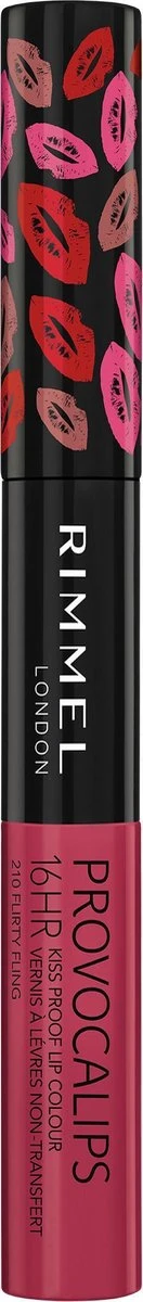 Rimmel London Provocalips Lip Color Lippenstift - 210 Flirty Fling