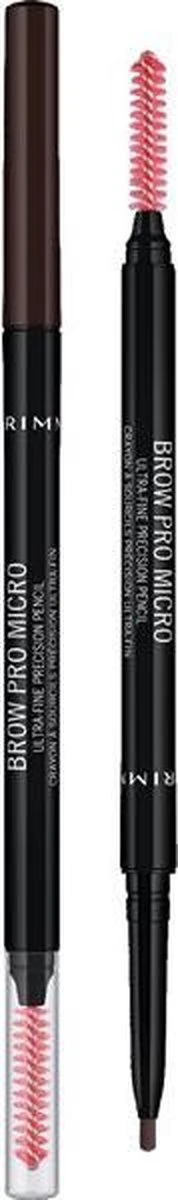 Rimmel London Brow Pro Micro Wenkbrauwpotlood - 003 Dark Brown - Afbeelding 8