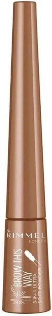 Rimmel London Brow This Way Wenkbrauwpoeder - 001 Blond - Afbeelding 7