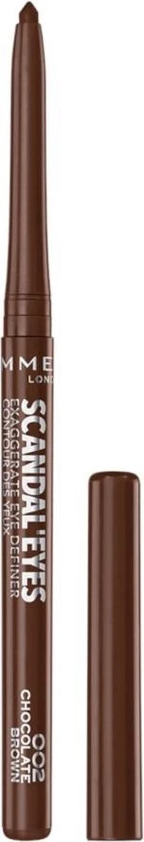 Rimmel London Exaggerate Full Colour Eye Definer Oogpotlood - 002 Chocolate - Afbeelding 6