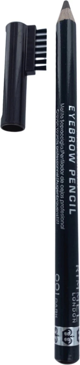 Rimmel London Professional Wenkbrauwpotlood - 001 Dark Brown - Afbeelding 9