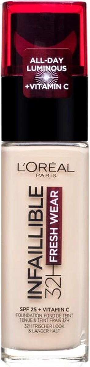 L’Oréal Paris Infallible 24H Fresh Wear Foundation - 125 Natural Rose - Afbeelding 7