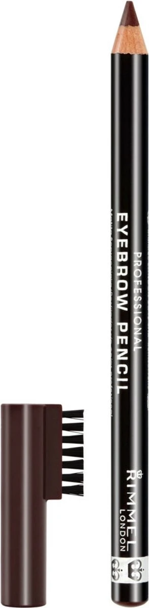 Rimmel London Professional Wenkbrauwpotlood - 001 Dark Brown - Afbeelding 2