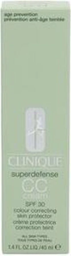 Clinique Superdefense CC Cream SPF30 - 04 Medium - CC Cream - 40 Ml -Make-up Mode Goedkope Winkel 334x1200 1