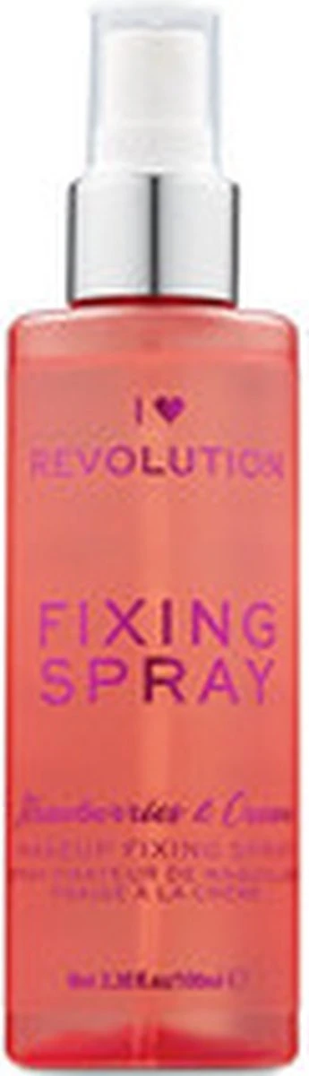 Makeup Revolution Strawberries & Cream Fixing Spray 2 Makeup Revolution Strawberries & Cream Fixing Spray - Afbeelding 2