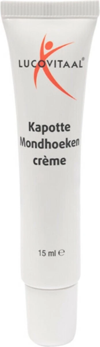 Lucovitaal - Kapotte Mondhoeken Crème - Lippenbalsem 2 Lucovitaal - Kapotte Mondhoeken Crème - Lippenbalsem - Afbeelding 2