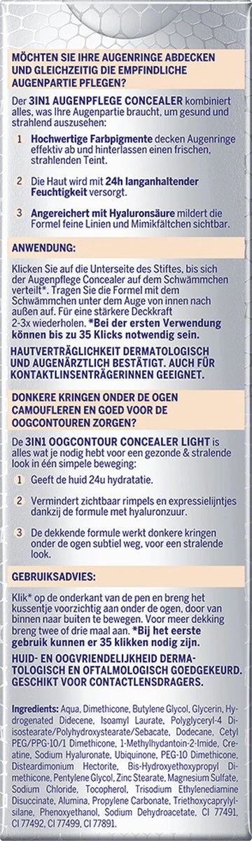 NIVEA 4005900853578 Oogconcealermake-up 4 Ml - Afbeelding 4