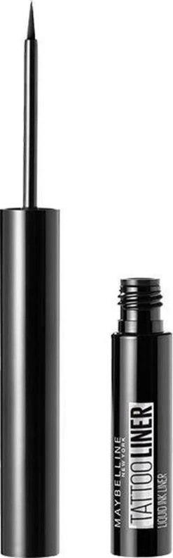 Maybelline New York Tattoo Studio Tattoo Liner - Liquid Ink - 710 Inked Black – Zwart - Ultra Langhoudende Liquid Eyeliner 38 Maybelline New York Tattoo Studio Tattoo Liner - Liquid Ink - 710 Inked Black – Zwart - Ultra Langhoudende Liquid Eyeliner -Make-up Mode Goedkope Winkel 374x1200 3