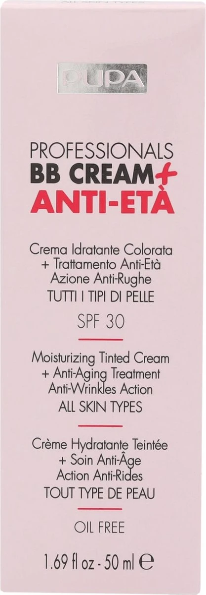 PUPA Milano Pupa Professionals BB Creme Anti-Eta SPF30 002 Sand - Afbeelding 2