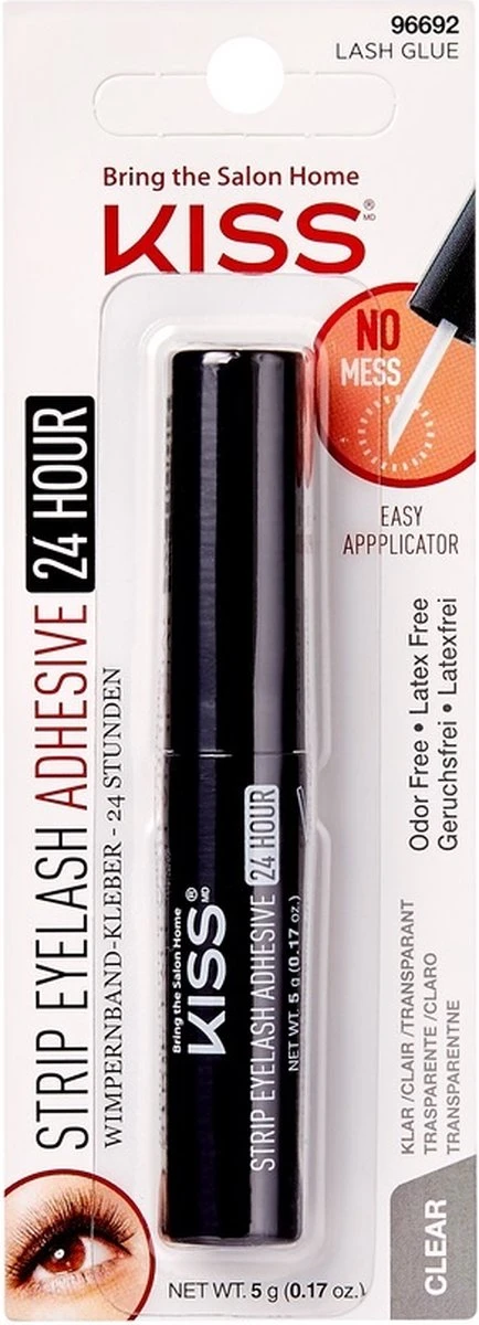 KISS - Strip Eyelash Adhesive 24 Hour Clear