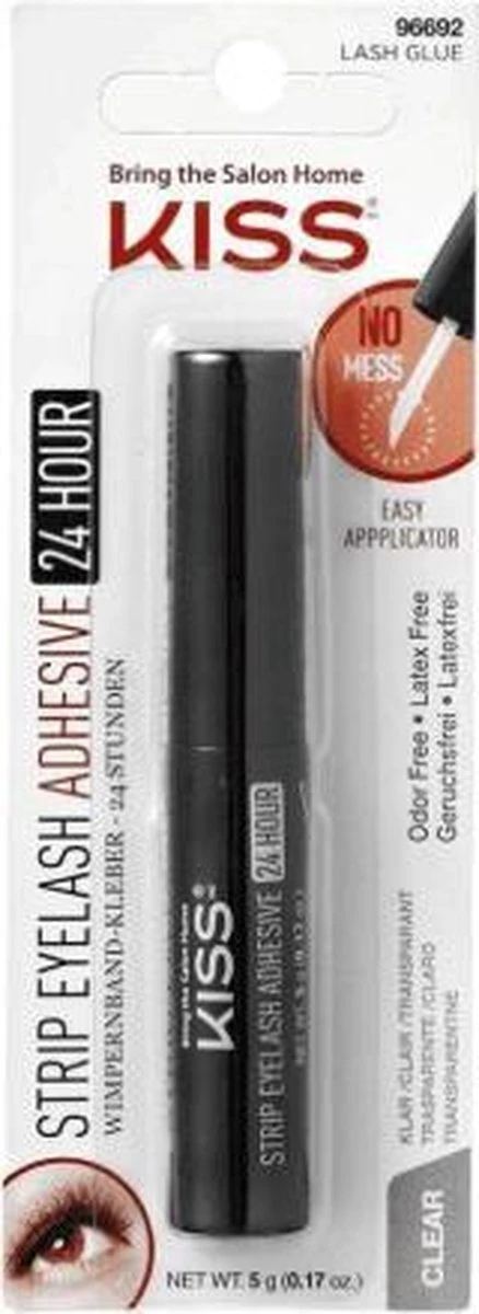 KISS - Strip Eyelash Adhesive 24 Hour Clear - Afbeelding 5