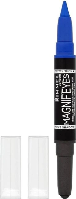 Rimmel London MagnifEyes Xxtreme Double Ended - Blauw - Oogschaduw En Eyeliner -Make-up Mode Goedkope Winkel 459x1200 1