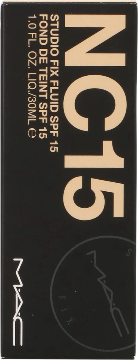 MAC Cosmetics Studio Fix Fluid Foundation - NC15 - Afbeelding 16