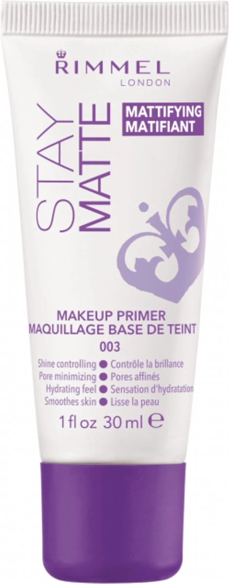 Rimmel London Stay Matte Primer - 003 Transparant - Afbeelding 3