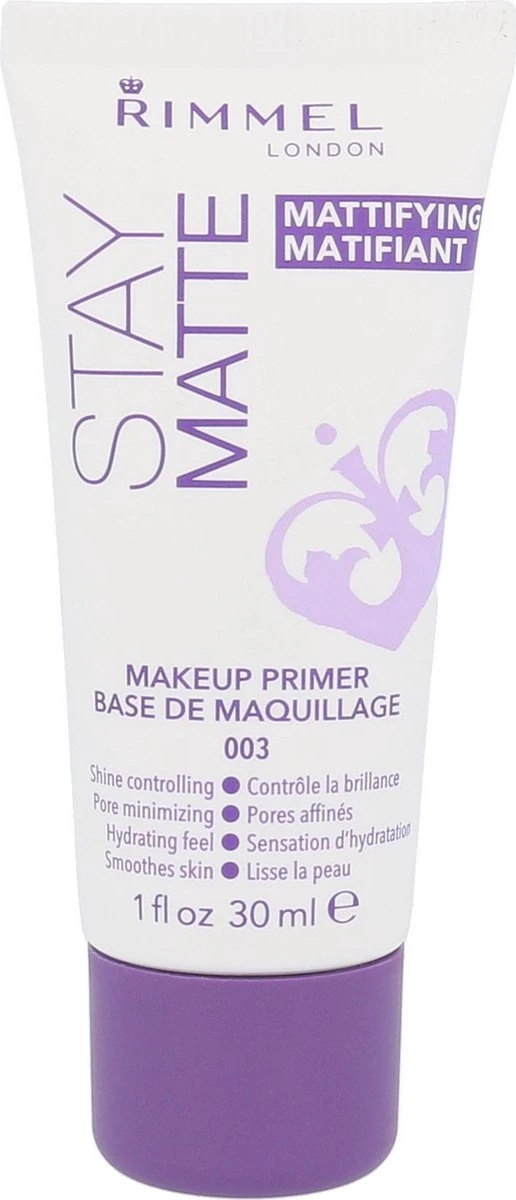 Rimmel London Stay Matte Primer - 003 Transparant - Afbeelding 4