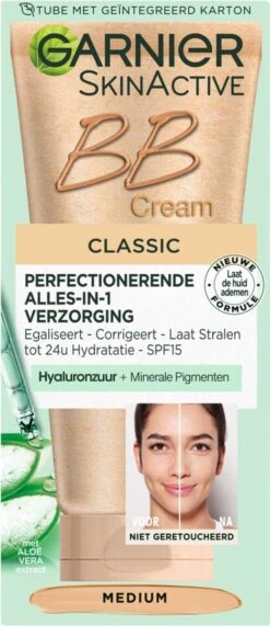 Garnier SkinActive BB Cream Classic Medium 5-in-1 Verzorging - 50 Ml -Make-up Mode Goedkope Winkel 519x1200 2