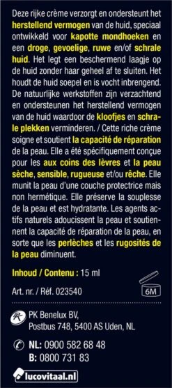 Lucovitaal - Kapotte Mondhoeken Crème - Lippenbalsem 17 Lucovitaal - Kapotte Mondhoeken Crème - Lippenbalsem -Make-up Mode Goedkope Winkel 532x1200 2