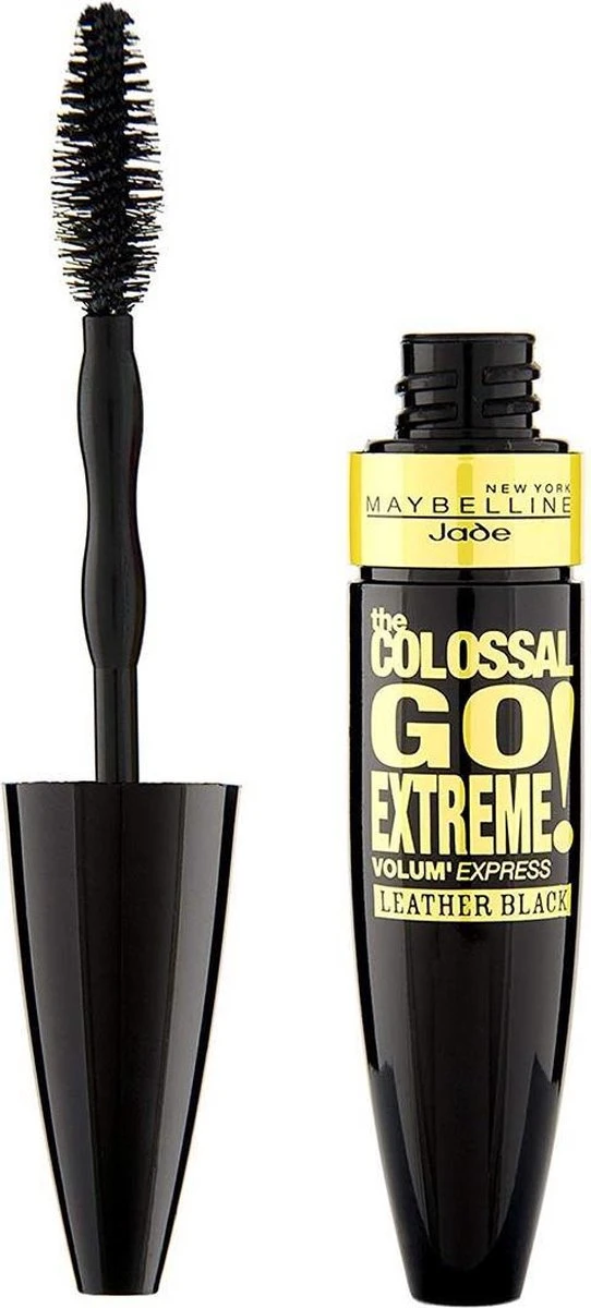 Maybelline Volum'Express Colossal Go Extreme! Leather Black Mascara - Zwart - Afbeelding 6