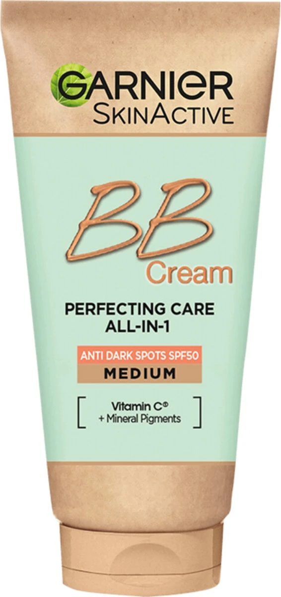 Garnier Skinactive Face SkinActive Anti-Pigmentvlekken BB Cream SPF50 - 50 Ml 2 Garnier Skinactive Face SkinActive Anti-Pigmentvlekken BB Cream SPF50 - 50 Ml - Afbeelding 2