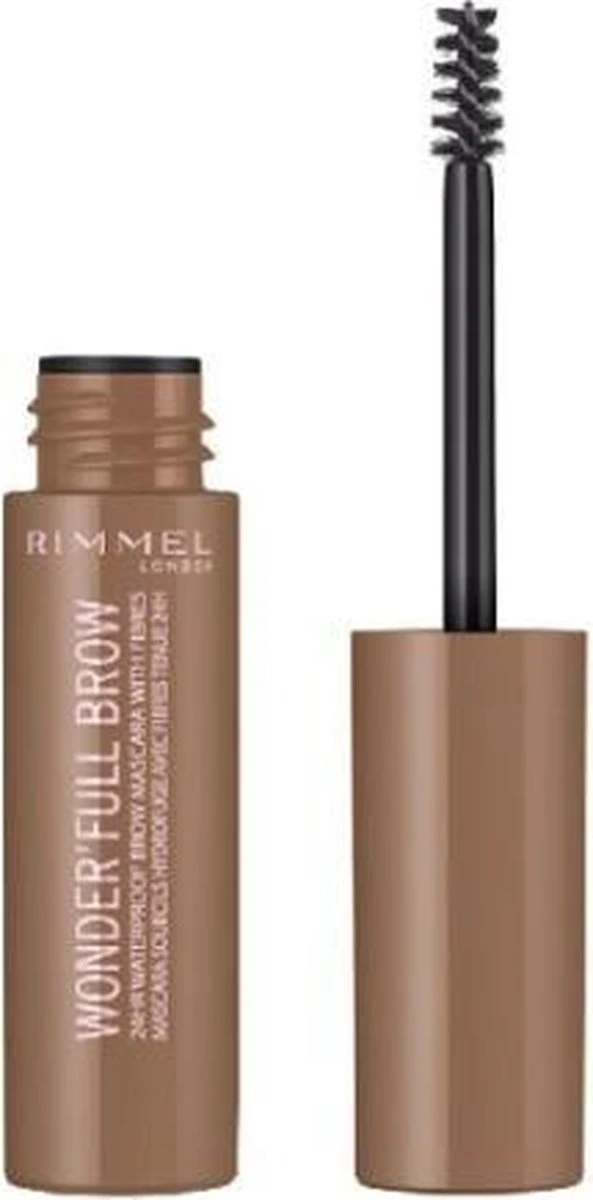 Rimmel London Wonder'full Brow Wenkbrauwgel Mascara - 001 Blond - Afbeelding 6