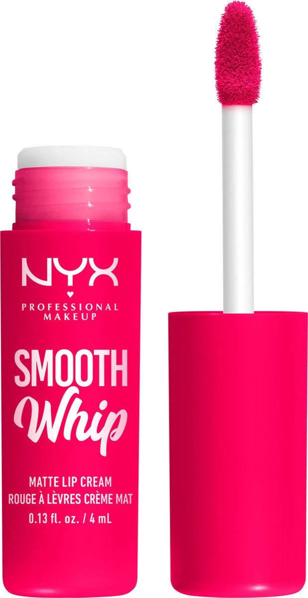 NYX Professional Makeup - Smooth Whip Matte Lip Cream Pillow Fight - Vloeibare Lippenstift - 4ML - Afbeelding 8