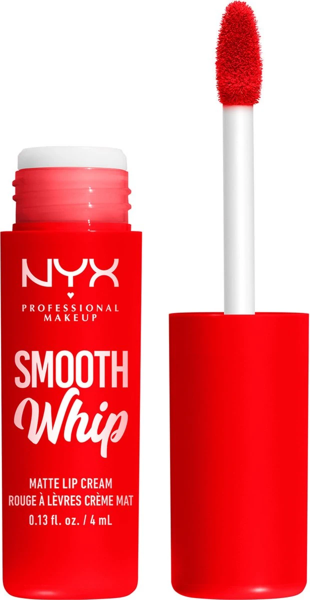NYX Professional Makeup - Smooth Whip Matte Lip Cream Icing On Top - Vloeibare Lippenstift - 4ML - Afbeelding 7