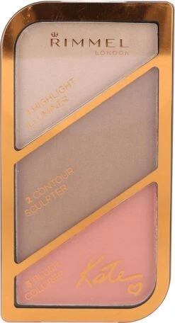 Rimmel London Kate Sculpting Palette Gezichtspoeder - Coral Glow -Make-up Mode Goedkope Winkel 650x1200