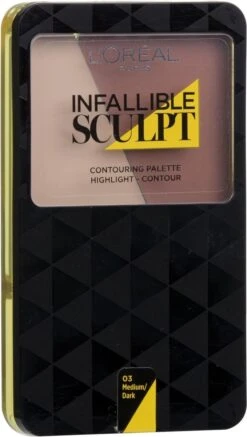 L'Oréal Paris Infallible - 300 Medium - Sculpt Palette -Make-up Mode Goedkope Winkel 679x1200