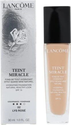 Lancôme Teint Miracle Foundation 30 Ml - 02 Lys Rosé - SPF 15 -Make-up Mode Goedkope Winkel 685x1200