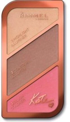 Rimmel London Kate Sculpting Palette Gezichtspoeder - Coral Glow -Make-up Mode Goedkope Winkel 691x1200