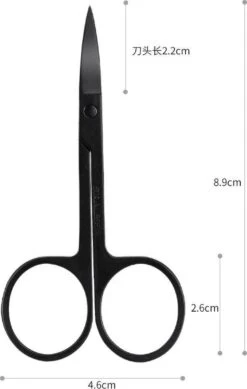 Medies - Professionele Schaar Voor Wenkbrauwen | Wenkbrauw Schaartje | Wenkbrauwschaar | Wenkbrauw Schaar | Gebogen Schaar| Schaar Voor Baard | Wenkbrauw Trimmer | Baardschaar - RVS - Zwart 11 Medies - Professionele Schaar Voor Wenkbrauwen | Wenkbrauw Schaartje | Wenkbrauwschaar | Wenkbrauw Schaar | Gebogen Schaar| Schaar Voor Baard | Wenkbrauw Trimmer | Baardschaar - RVS - Zwart -Make-up Mode Goedkope Winkel 762x1200 2