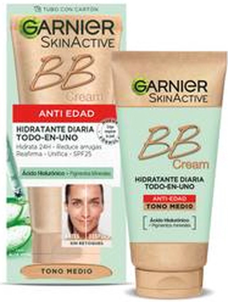 Garnier - SKIN NATURALS BB CREAM Anti-ageing Medium 50 Ml - Afbeelding 6