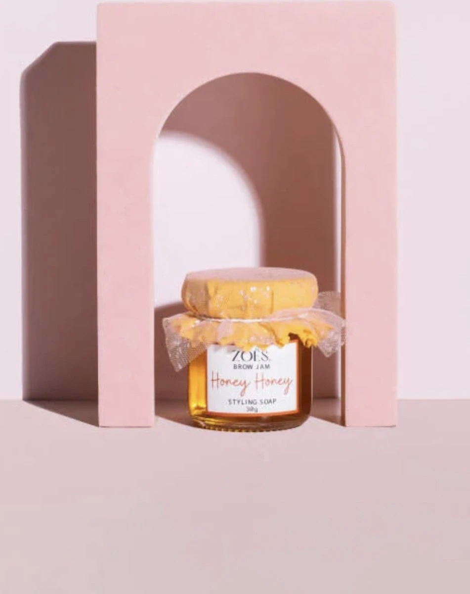 Zoes Cosmetics - Browjam - Browsoap - Honey