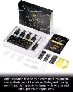 Flora Ruby - Wimper & Wenkbrauw Lifting Set 2 In 1 - Professionele 2 In 1 Lash Lift & Brow Lamination Kit - Permanente Wimperkruller -Make-up Mode Goedkope Winkel 955x1200 1
