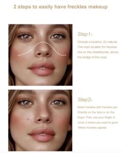 Palm QIC Freckle Pen - Sproetjes Pen - Freckle Pen - Freckles - Donker Bruin - (Gratis Levering) -Make-up Mode Goedkope Winkel 956x1200 1