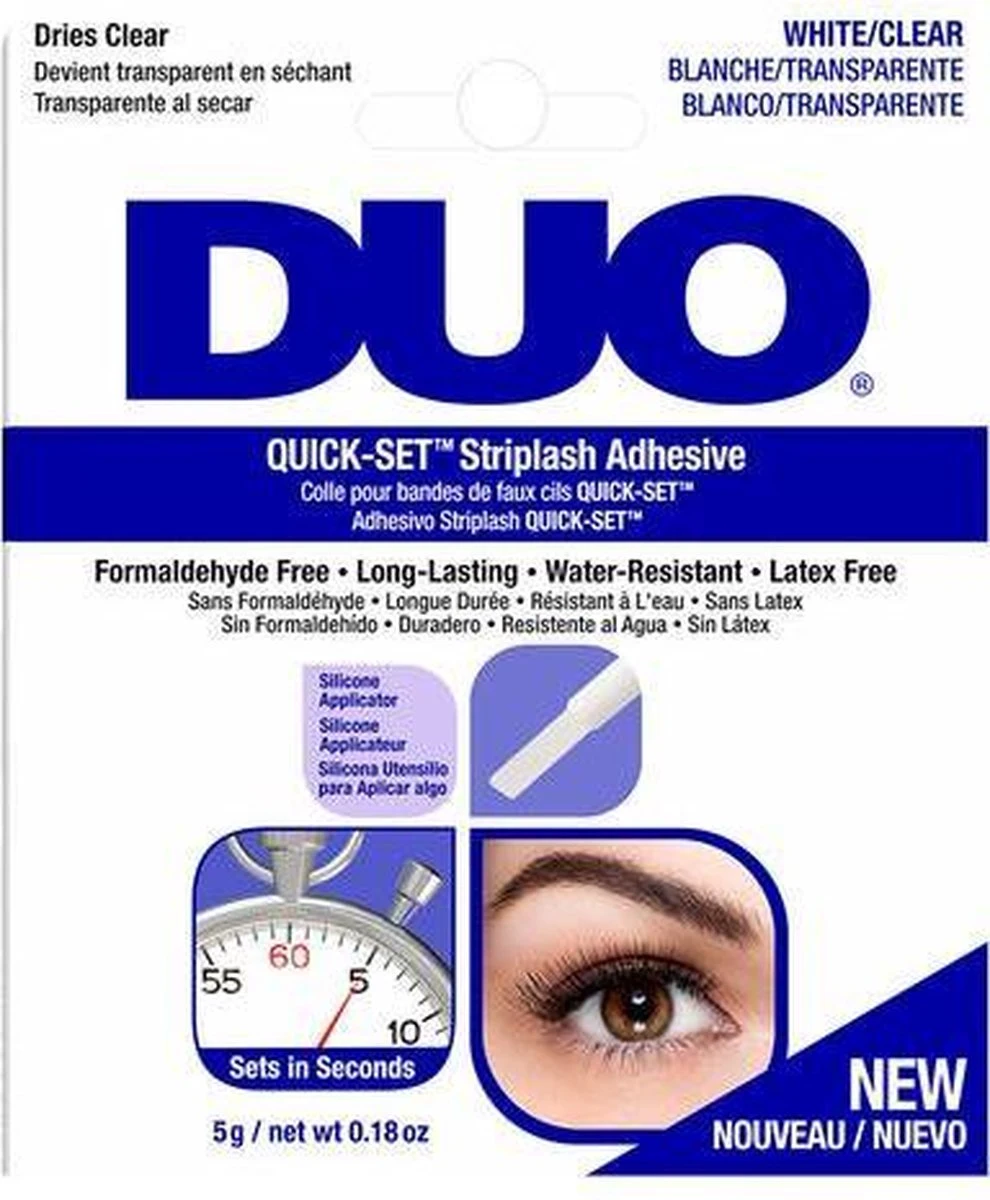 DUO - Quick-Set Lash Adhesive Brush-On Wimperlijm - Clear - Afbeelding 6