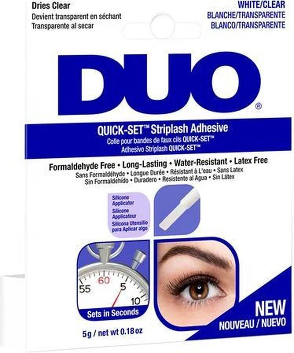 DUO - Quick-Set Lash Adhesive Brush-On Wimperlijm - Clear - Afbeelding 5